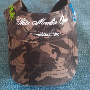 Huk White Malin Open Visor